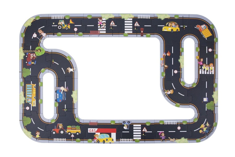 Toys | Eleganter City Road Puzzle Playmat