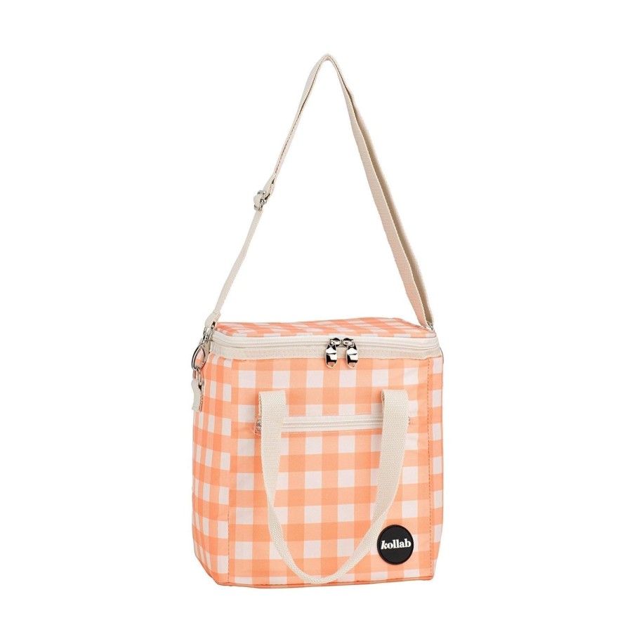 Travel & Outdoors | Kollab Mini Cooler Apricot Check