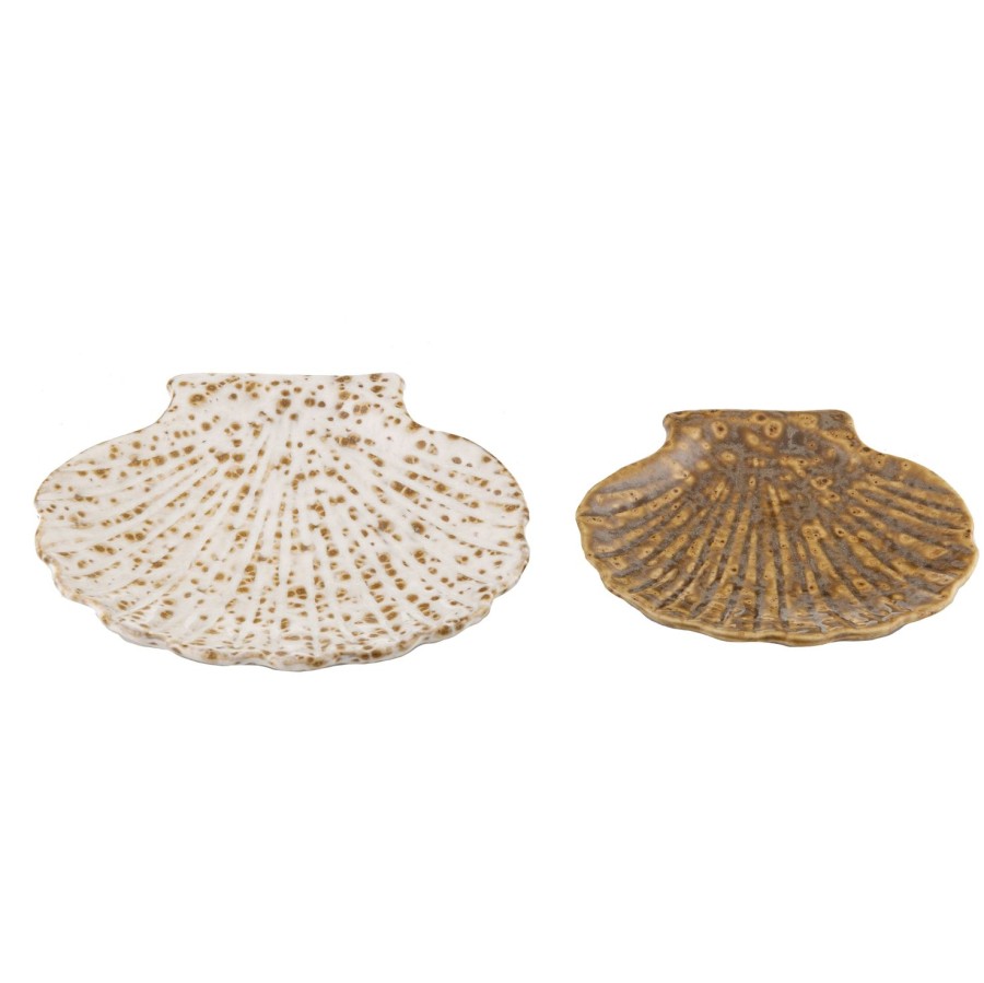 Decor Items | Amalfi Seashell Trinket Plates