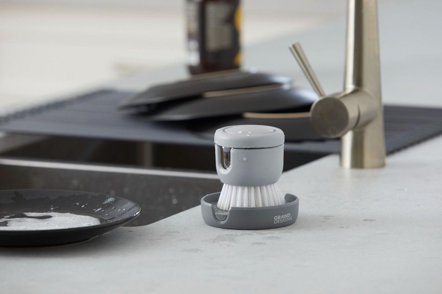 Kitchenware | Grand Designs Kitchen Dish Brush With Soap Dispenser