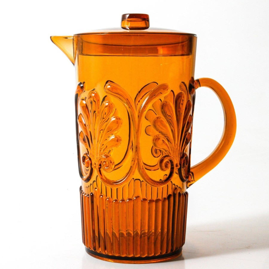 Dining & Entertaining | Indigo Love Flemington Acrylic Jug - Amber