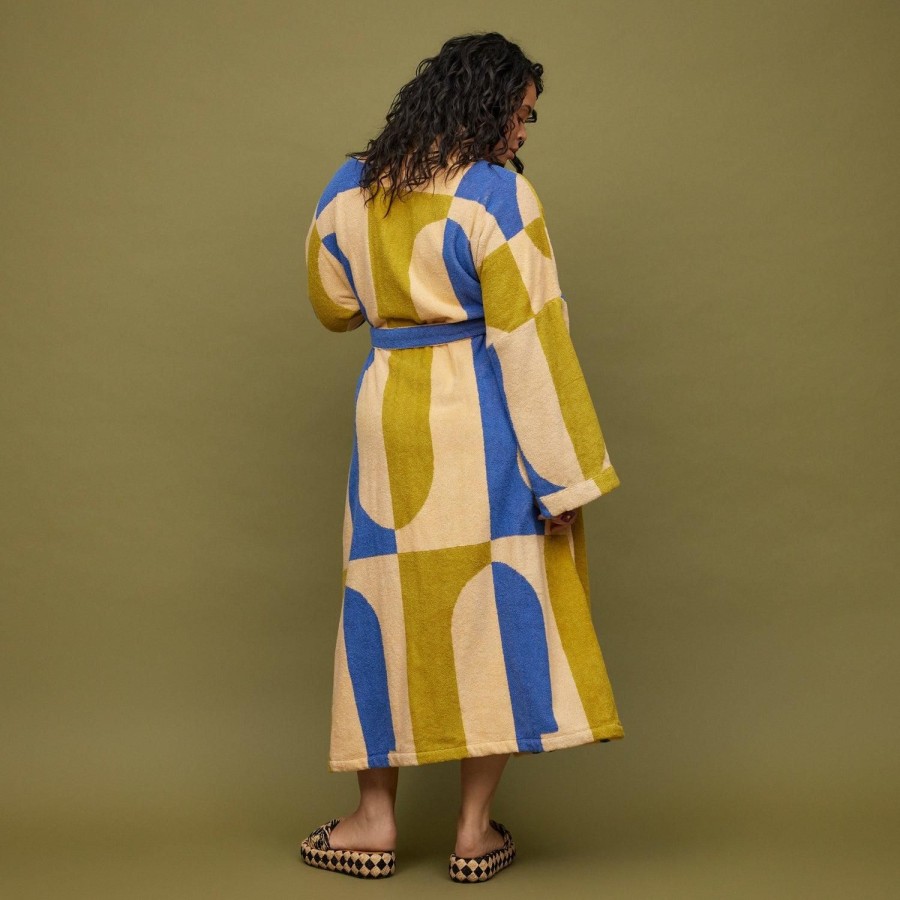 Sleepwear & Robes | Sage & Clare Redondo Towelling Robe - Turmeric