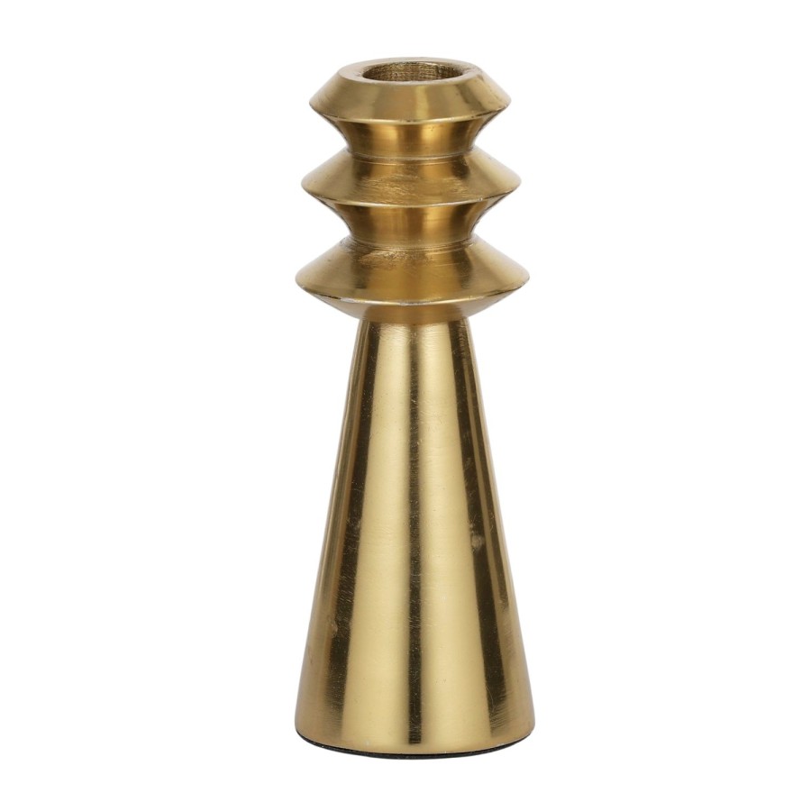 Decor Items | Coast To Coast Home Florence Gold Metal Candleholder 15Cm