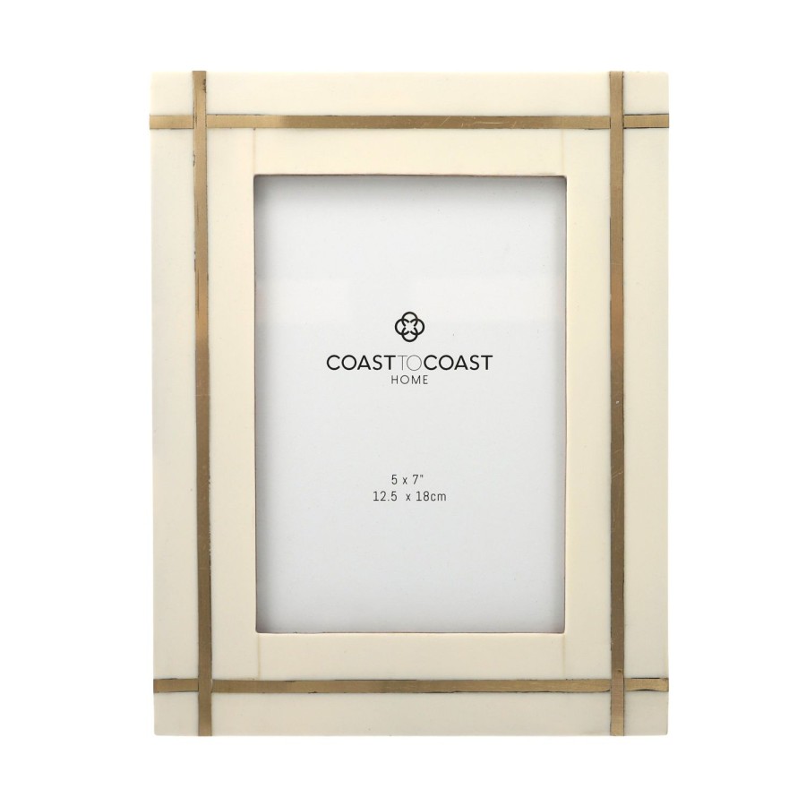 Decor Items | Coast To Coast Home Harley Resin/Brass 5X7" Photo Frame