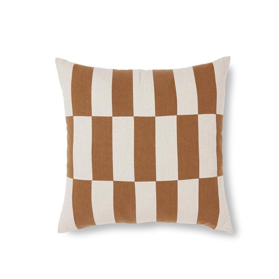 Soft Furnishings | Madras Link Blake Rust Cushion 50X50Cm