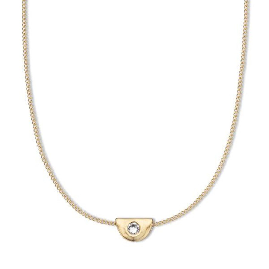 Jewellery | Palas April Diamond Birthstone Necklace