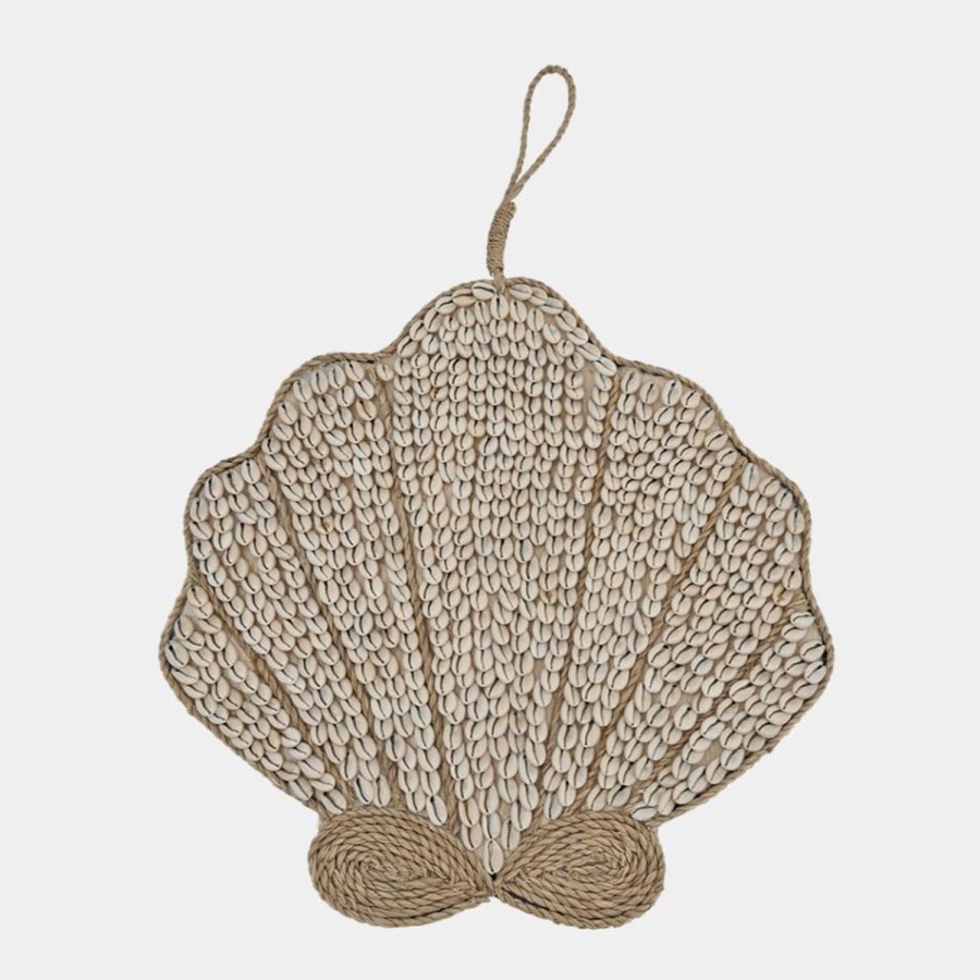 Wall Decor | Colcam Shell Clam Cowrie Natural