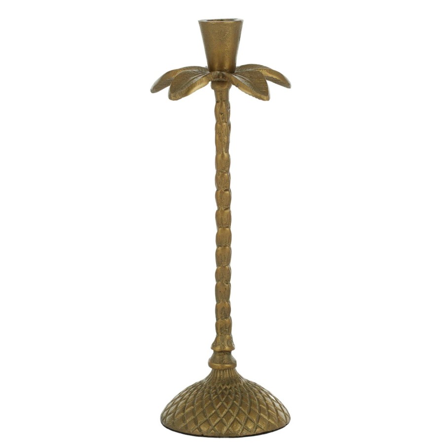 Decor Items | Coast To Coast Home Alajuela Gold Metal Candleholder - 30Cm