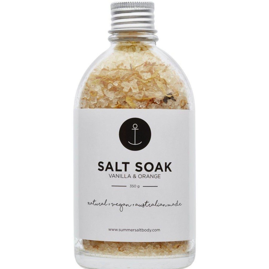 Beauty & Well-Being | Summer Salt Body Salt Soak | Vanilla & Orange - 350G