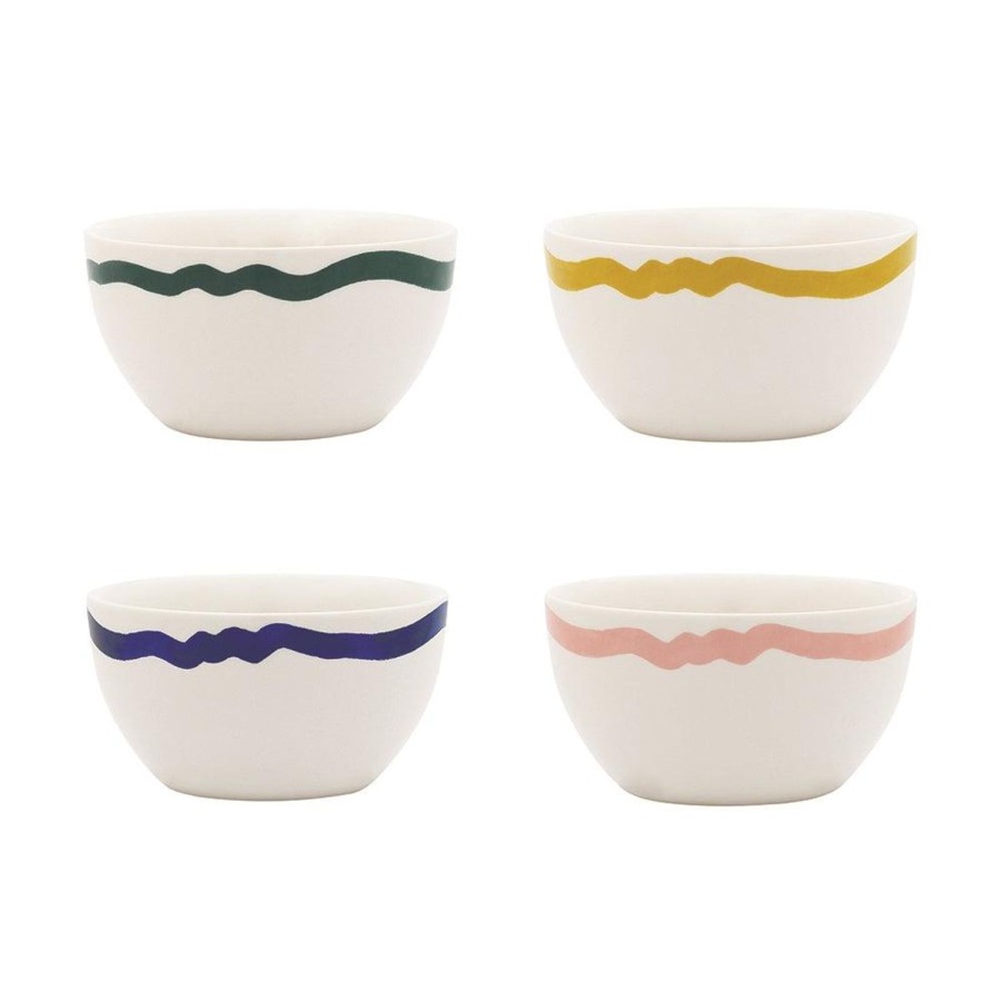 Dining & Entertaining | Ecology La Mer Set 4 Dip Bowls Assorted