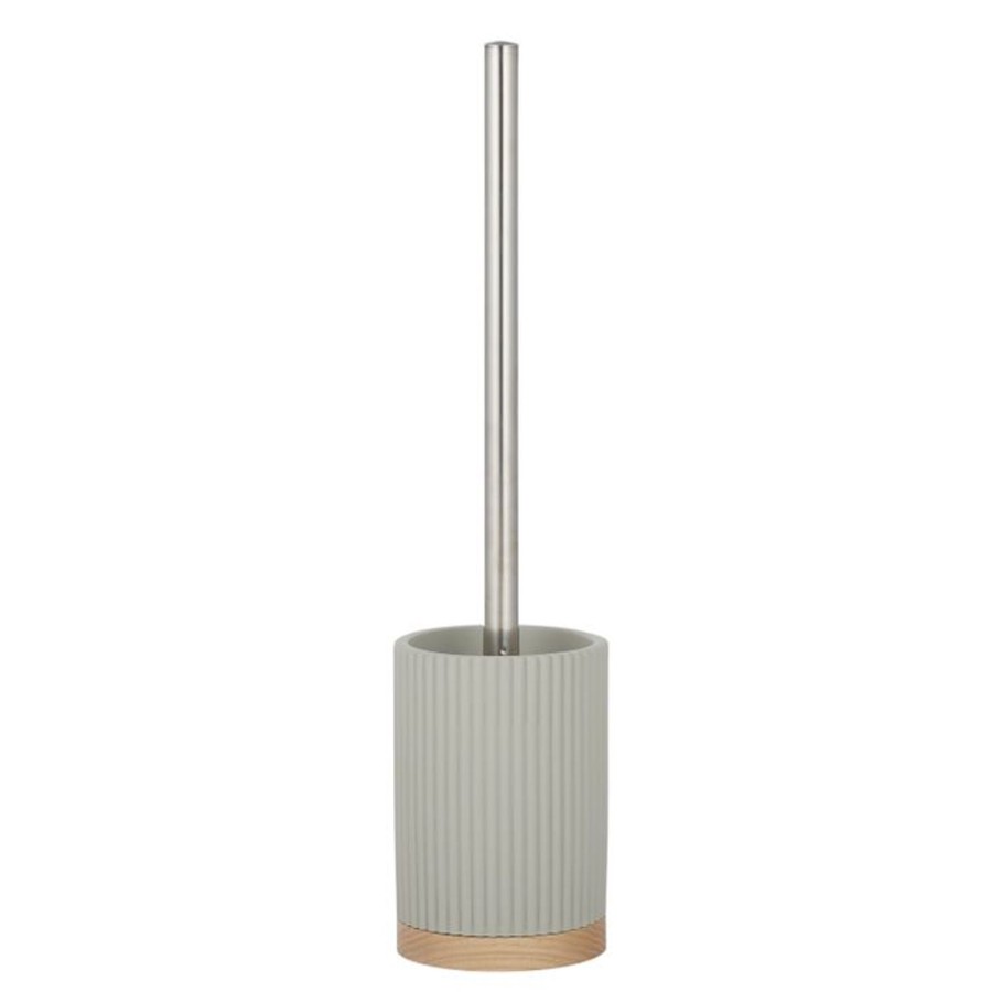 Decor Items | Coast To Coast Home Ronan Resin/Wood Toilet Brush - Sage