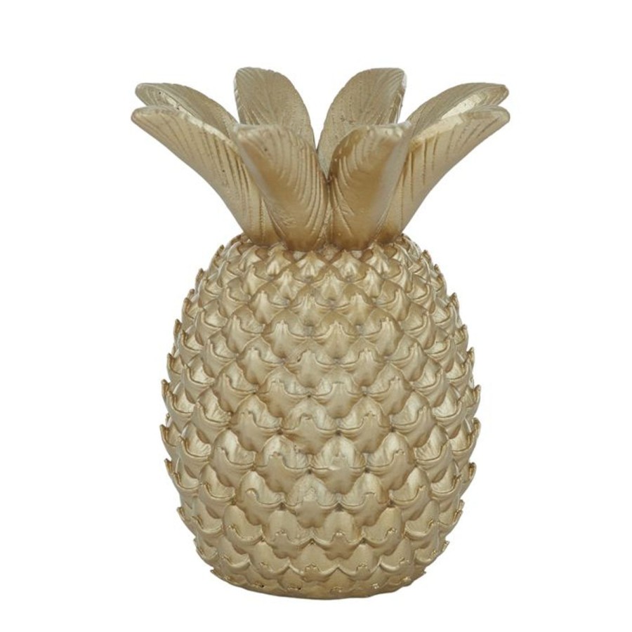 Decor Items | Coast To Coast Home Pineapple Resin Candleholder - Gold