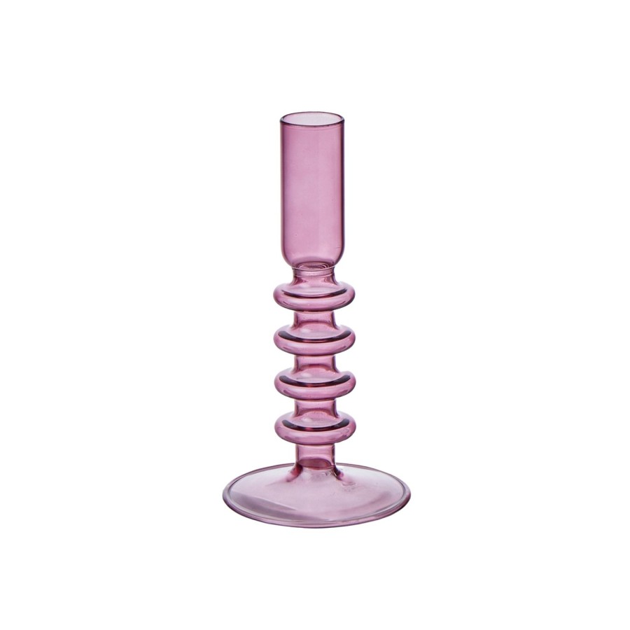 Decor Items | Emporium Akita Candleholder - Fushia