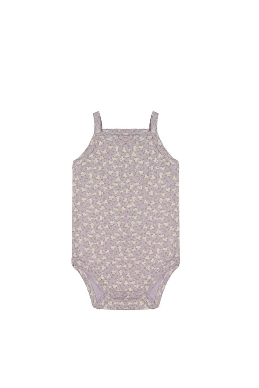 Clothing & Accessories | Jamie Kay Organic Cotton Bridget Singlet Bodysuit - Rosalie Field Raindrop