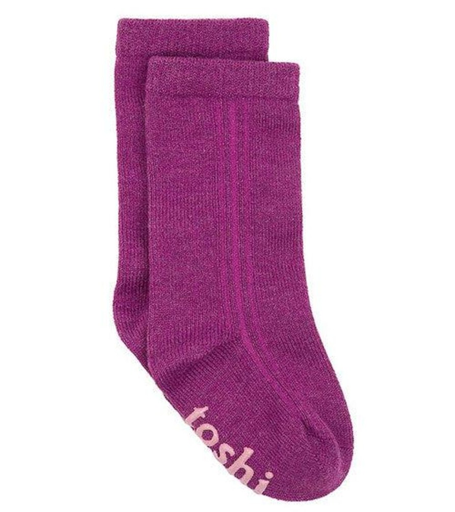 Shoes & Socks | Toshi Organic Socks Knee Dreamtime Violet