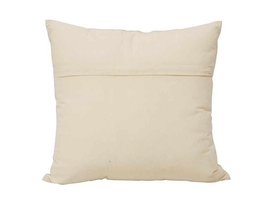 Soft Furnishings | Robert Mark Miami Palms Embroidered Cushion 45X45Cm - Ecru/Brown