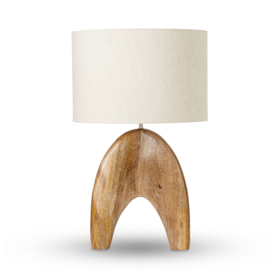 Lighting | Madras Link Darcy Mango Wood Lamp