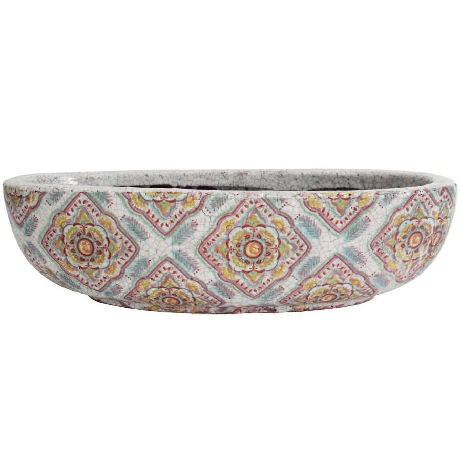 Pots, Planters & Vases | Lavida Oval Pot Xl - Fiesta