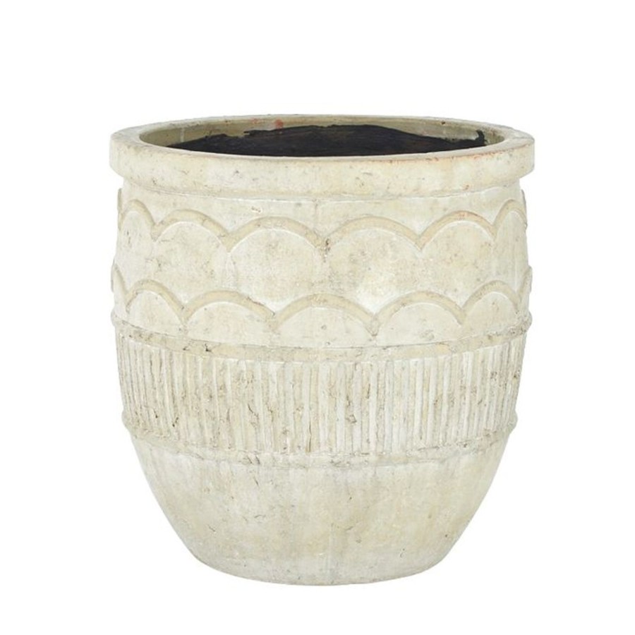 Pots, Planters & Vases | Coast To Coast Home Damita Ceramic Pot - Sand