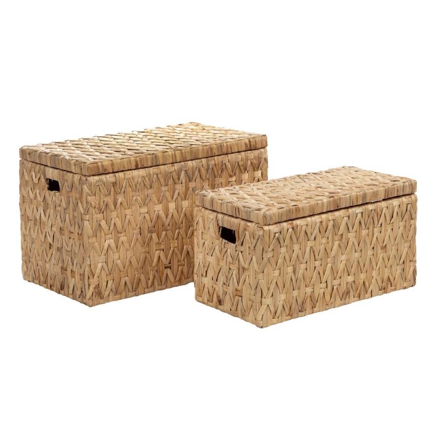 Furniture | Amalfi Artesia Handwoven Trunks - 2 Asst