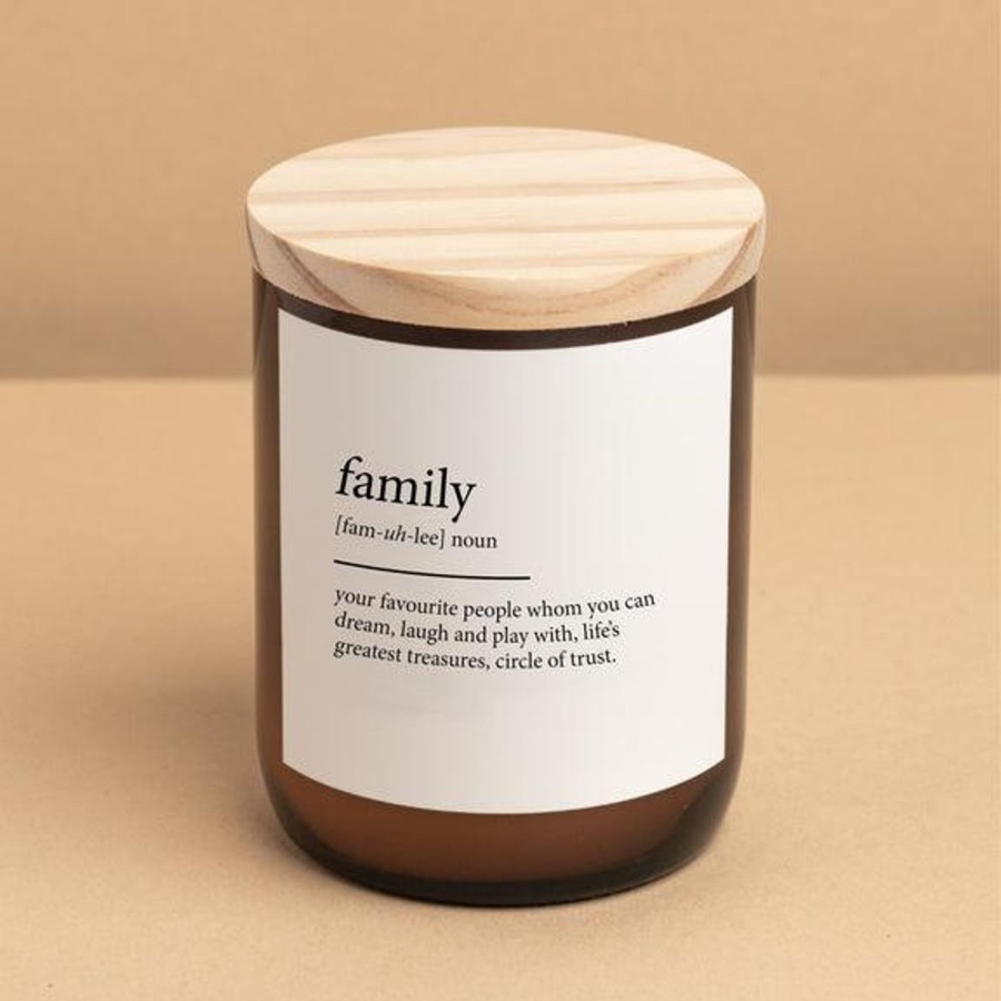 Candles & Fragrance | The Commonfolk Collective Dictionary Meaning Soy Candle - Family Byron