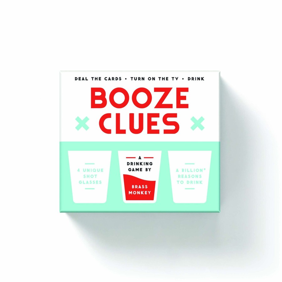 Fun & Games | Brass MonBest Booze Clues Drinking Game Set