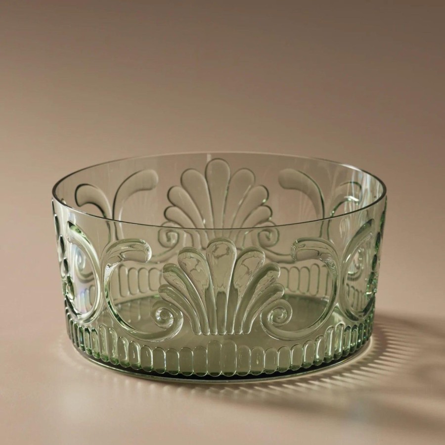 Dining & Entertaining | Indigo Love Flemington Acrylic Salad Bowl - Green