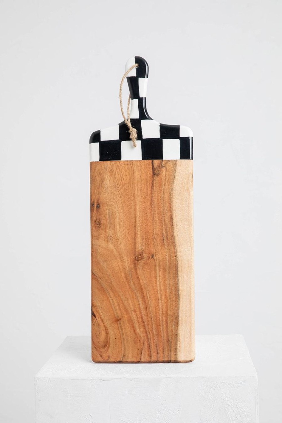 Dining & Entertaining | Holiday Paddle Board Long - Checkerboard