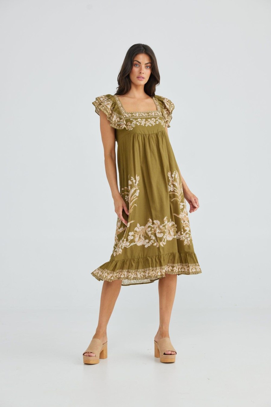 Dresses | Talisman Twilight Dress - Empress Olive