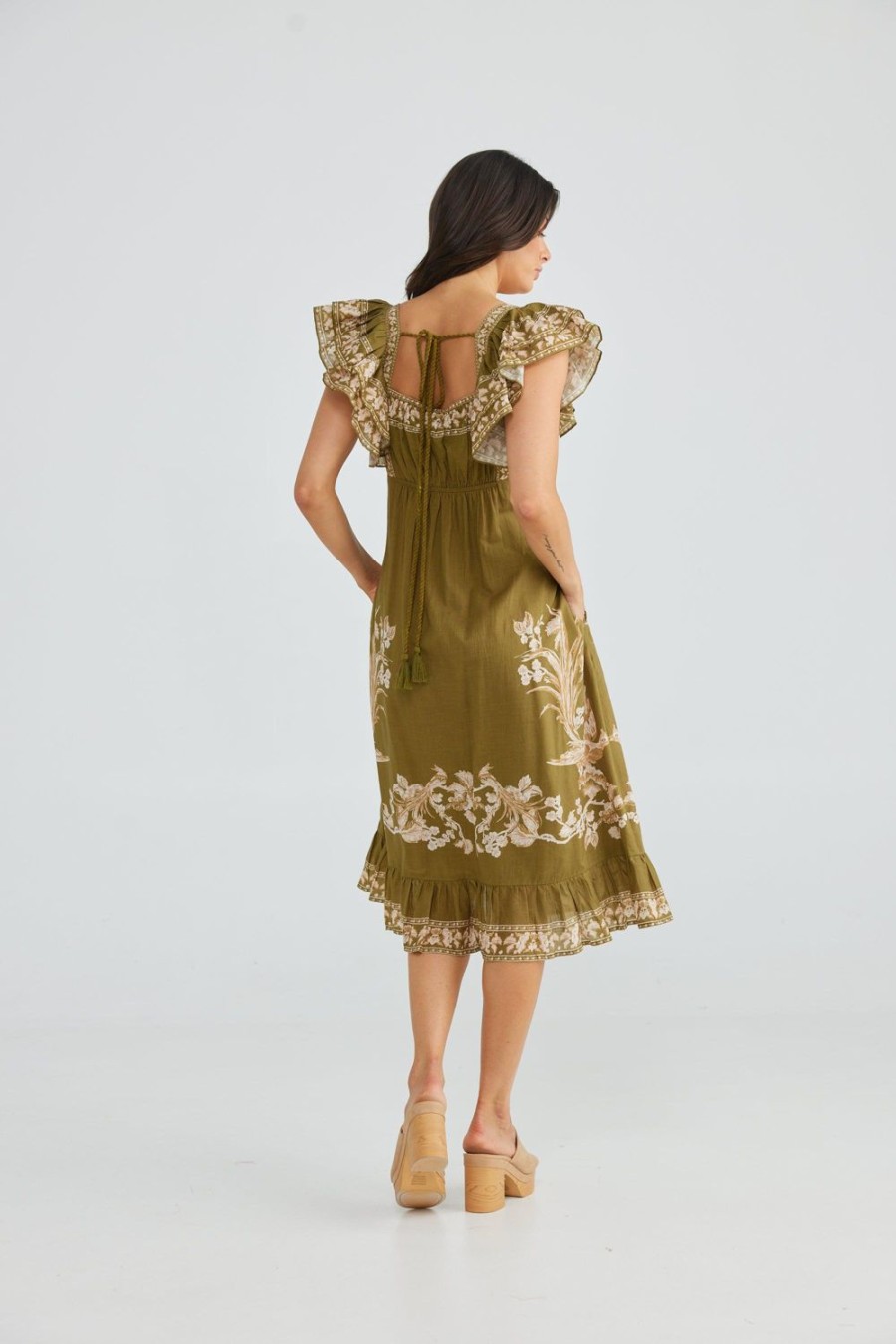 Dresses | Talisman Twilight Dress - Empress Olive