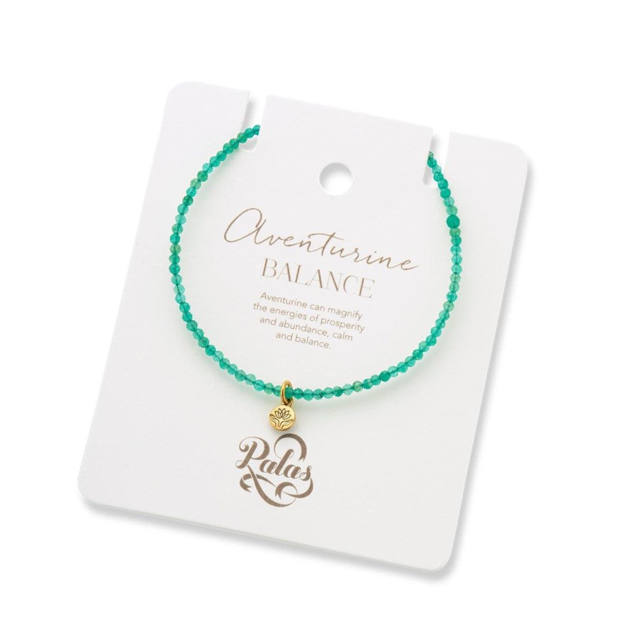 Jewellery | Palas Aventurine Celestial Gem Bracelet