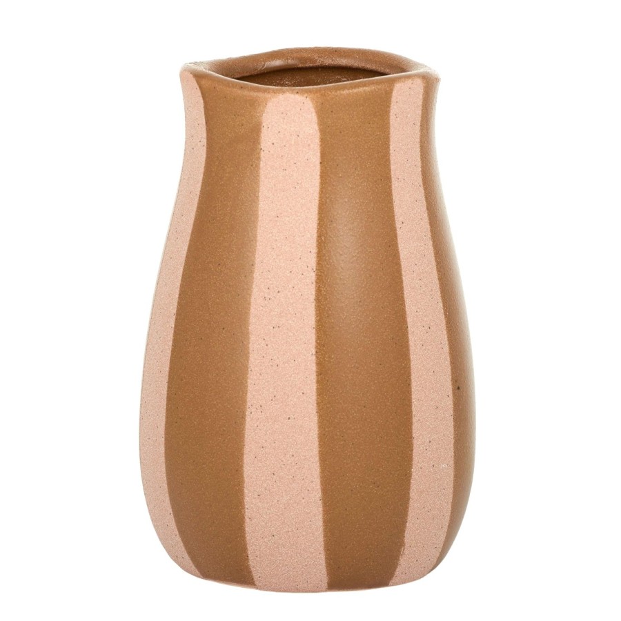 Pots, Planters & Vases | Coast To Coast Home Blaze Ceramic Vase 18Cm - Nude/Tan