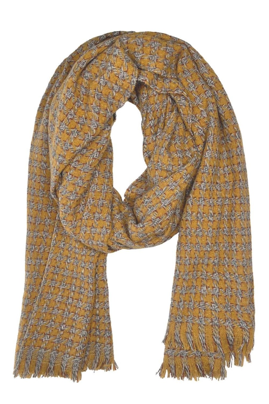 Scarves, Belts & Gloves | Eb & Ive Nawi Scarf - Ochre