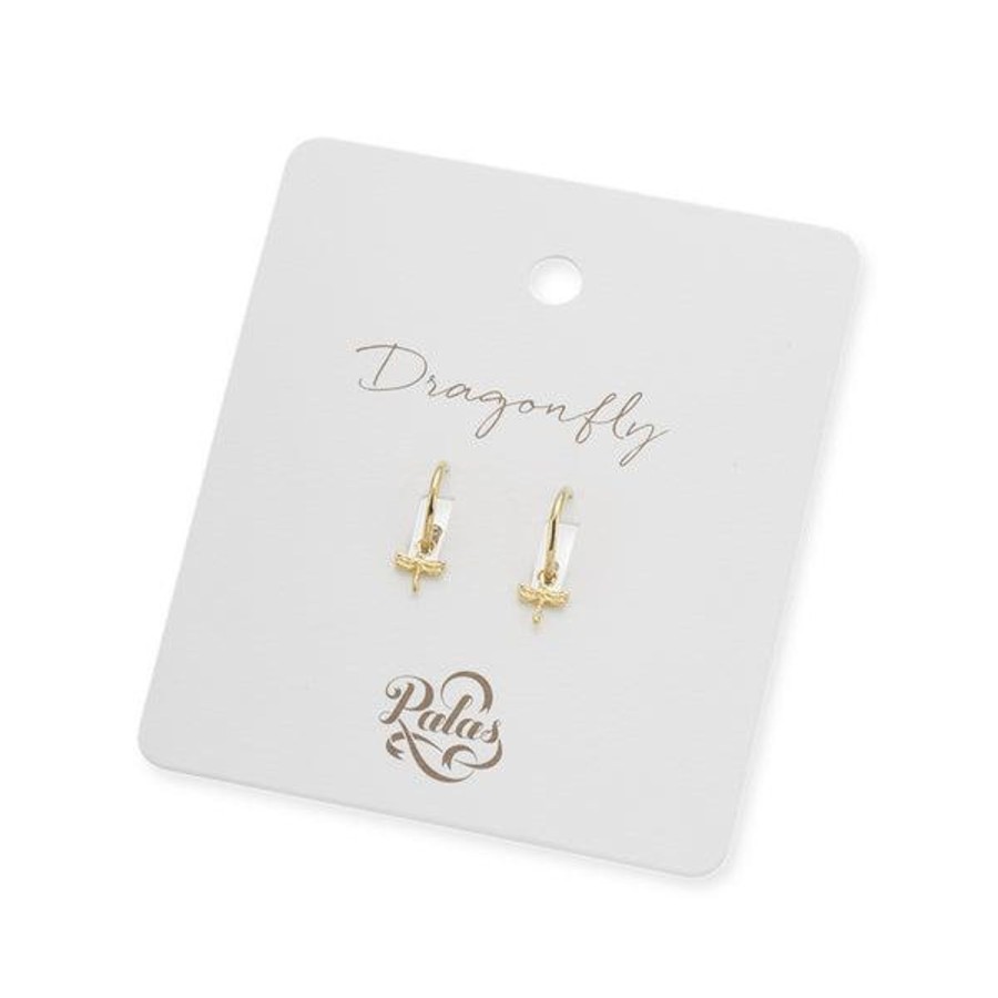 Jewellery | Palas Dragonfly Hoop Earrings