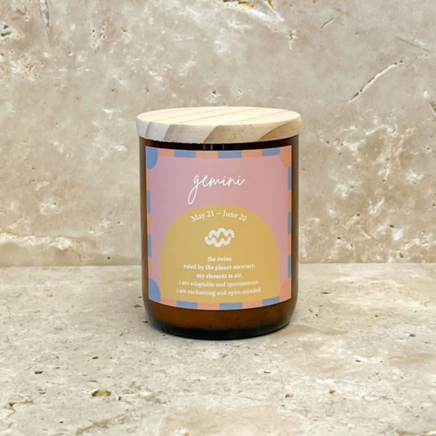 Candles & Fragrance | The Commonfolk Collective Zodiac Colour Candle - Gemini Byron Bay