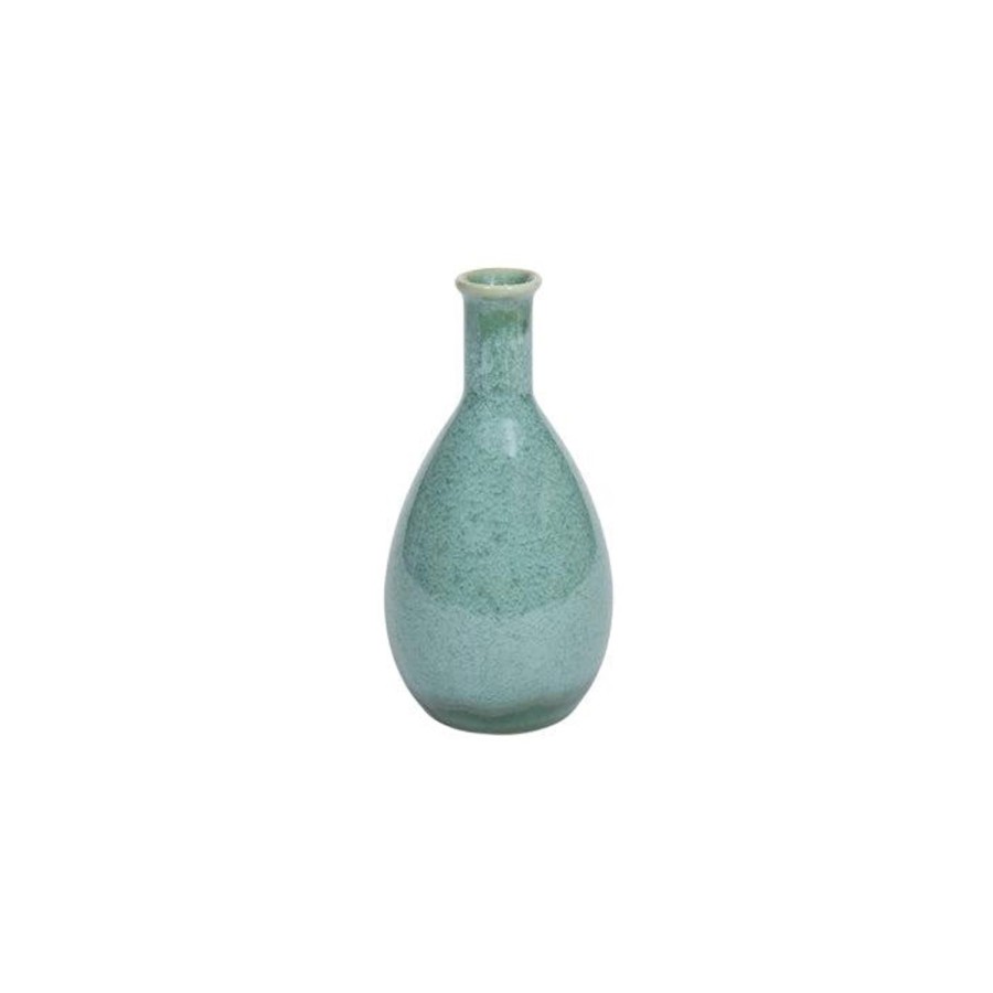 Pots, Planters & Vases | Pure Homewares Laverton Stone Celedon Teardrop Vase