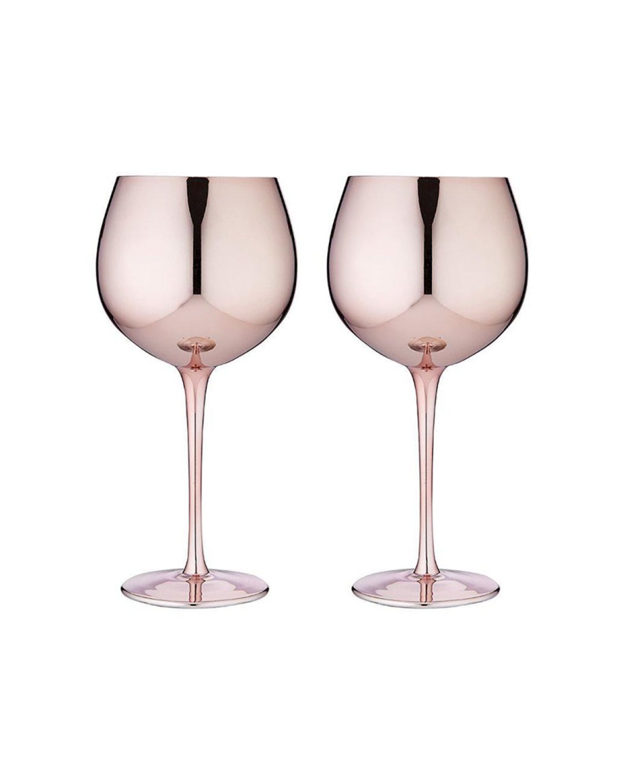 Dining & Entertaining | Tempa Aurora Rose Gold 2Pk Gin Glass