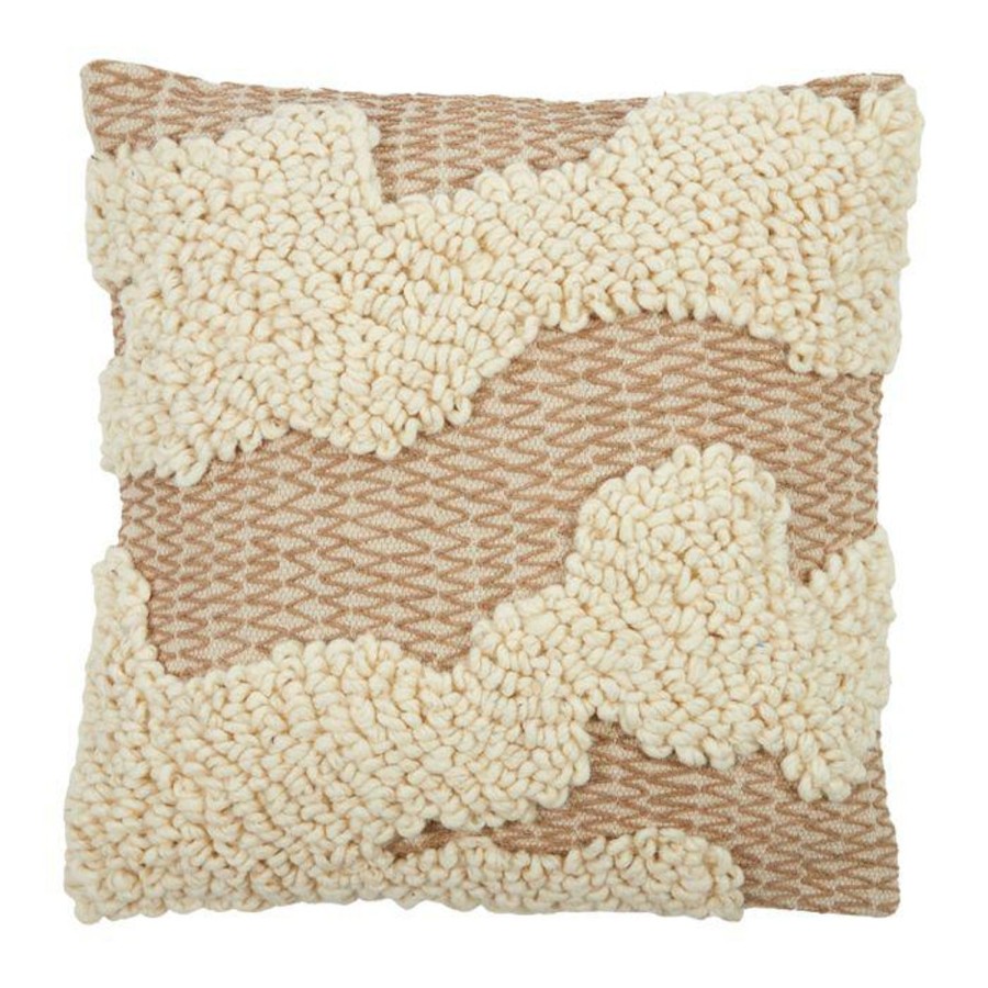 Soft Furnishings | Coast To Coast Home Alto Cotton/Wool Cushion 50X50Cm -Natural/White