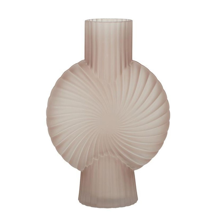 Pots, Planters & Vases | Coast To Coast Home Mirit Glass Vase - Matte Peach