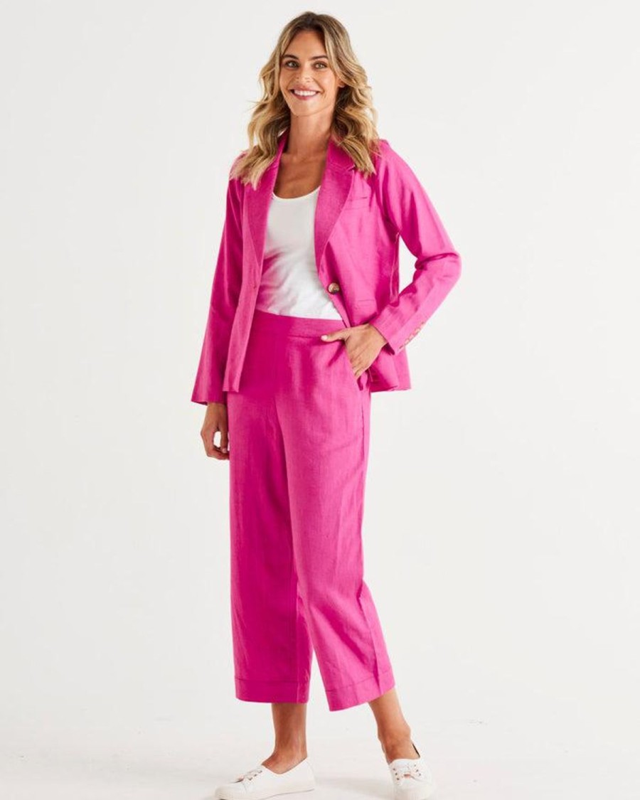 Jackets, Coats & Vests | Betty Basics Lisset Blazer - Azalea