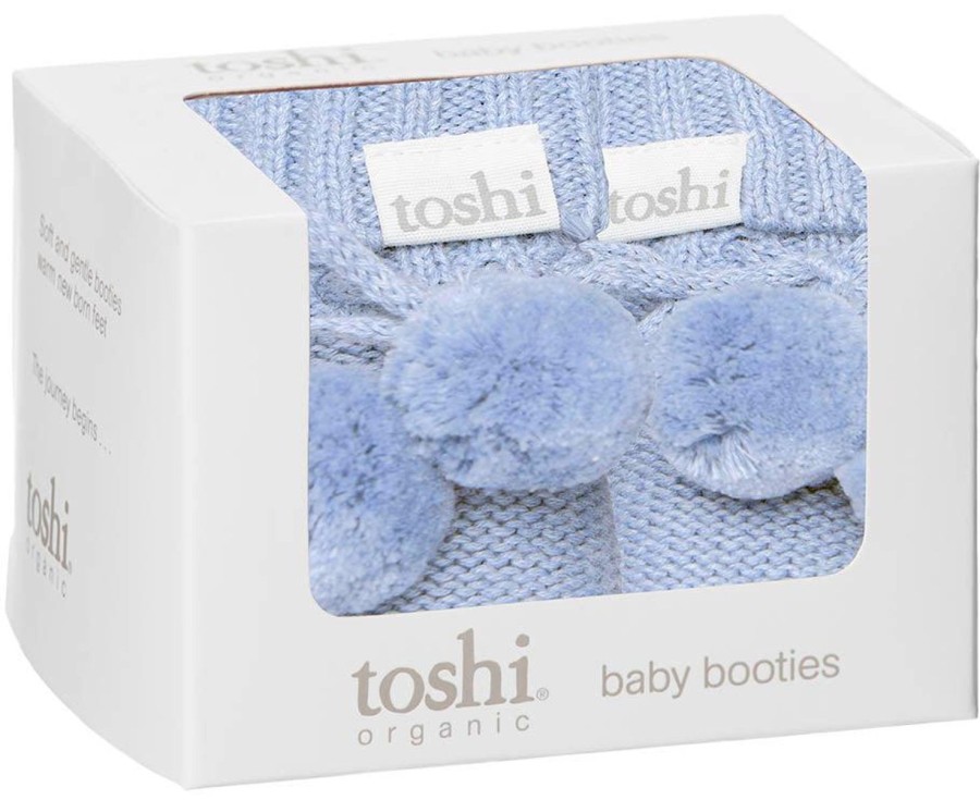 Clothing & Accessories | Toshi Organic Booties Seabreeze