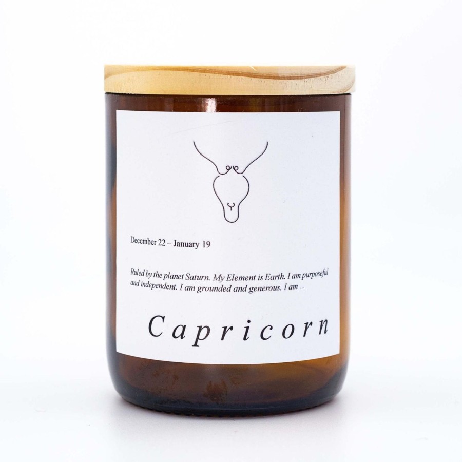 Candles & Fragrance | The Commonfolk Collective Zodiac Mid Soy Candle - Capricorn India