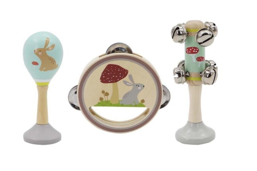 Toys | Eleganter Woodland 3 Piece Musical Set