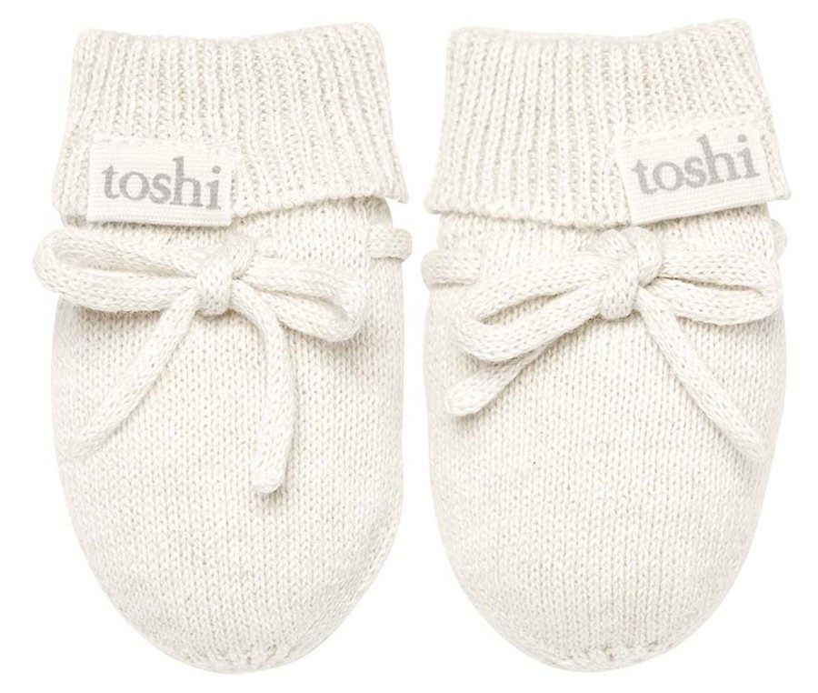 Clothing & Accessories | Toshi Organic Mittens Marley Cream