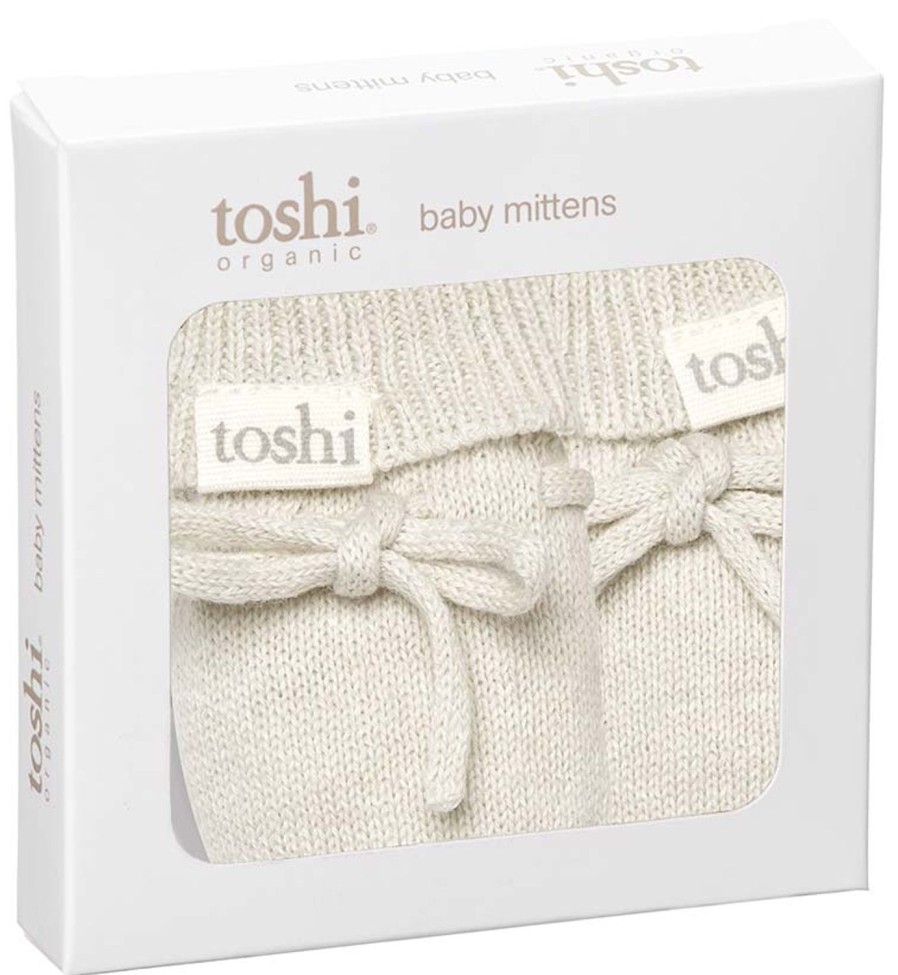 Clothing & Accessories | Toshi Organic Mittens Marley Cream