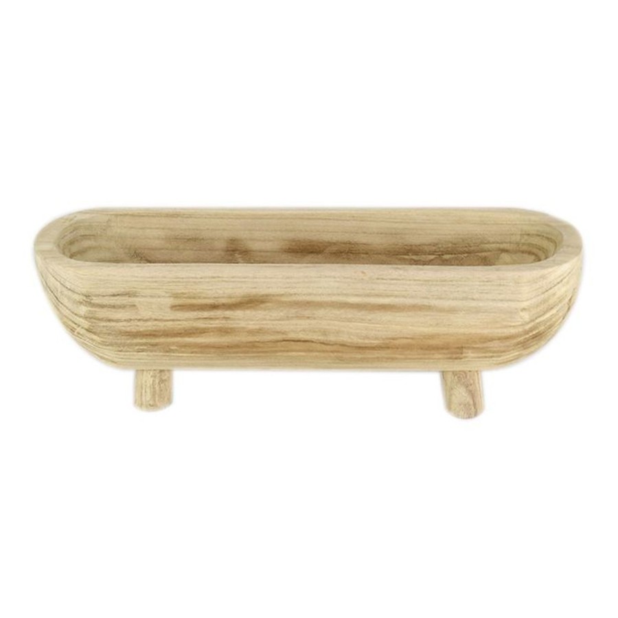 Decor Items | Coast To Coast Home Watts Wood Footed Platter