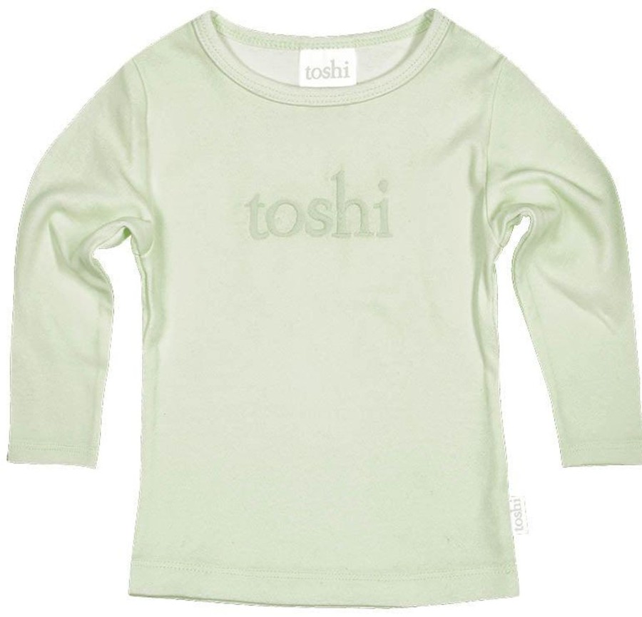 Clothing & Accessories | Toshi Dreamtime Organic Tee Long Sleeve Logo Mist