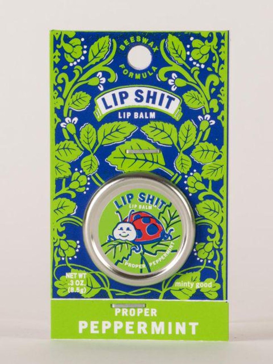 Fun & Games | Blue Q Lip Shit Lip Balm - Peppermint