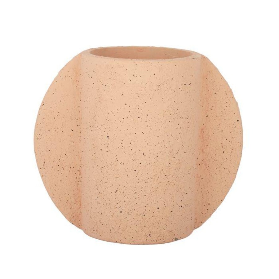 Pots, Planters & Vases | Coast To Coast Home Glider Cement Vase - Coral