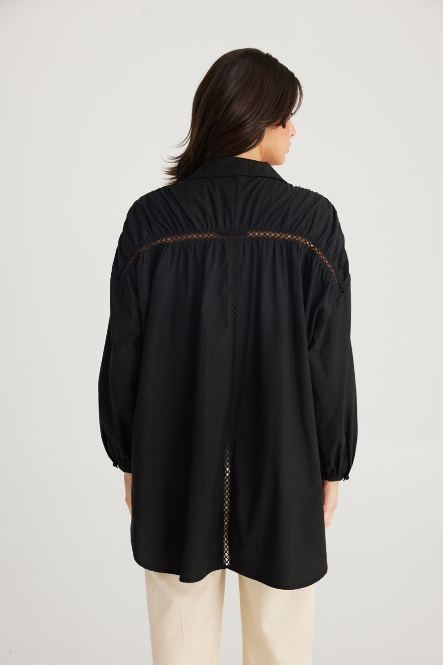 Tops | Talisman Josie Shirt - Black